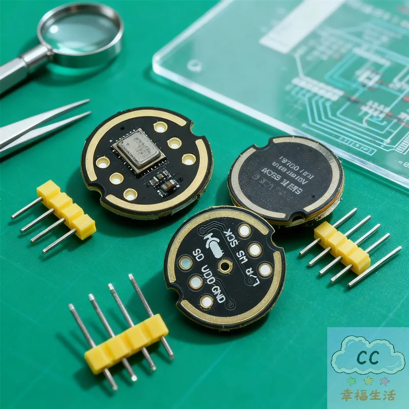 HUAHUAHigh-Performing, Omnidirectional Digital Microphone MS3625 INMP441 for Arduino & ESP32HUAHUA