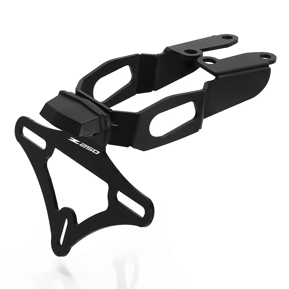 

Motorcycle License Number Plate Frame Holder Bracket LED Light For KAWASAKI Ninja400 Z400 Ninja250 Z250 2018 2019 2020 2021 2022