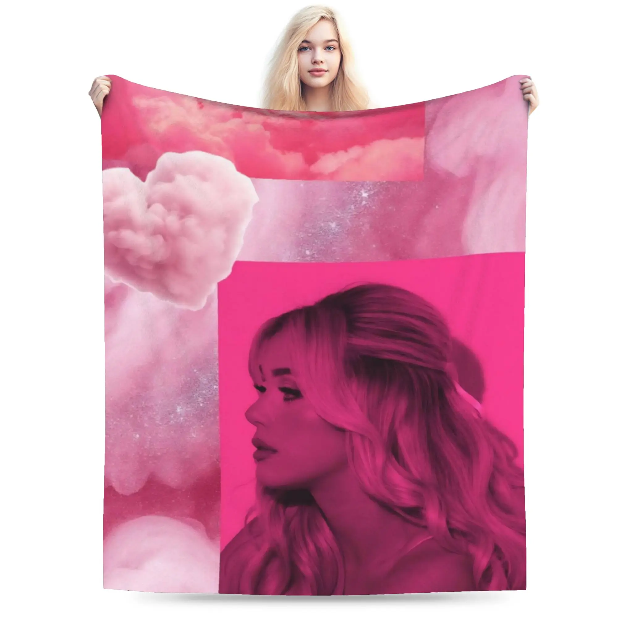 Megan Moroney Singer  Throw Blanket for Couch  Soft Cozy Plush Blanket 50x60 Inches Multi-size Bedspread for All Seasons