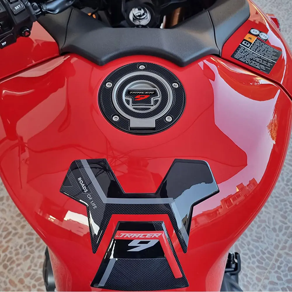 For Yamaha Tracer 9 GT 9GT Tracer9 2021 - Motorcycle Accessories 3D Epoxy Resin Sticker Decal