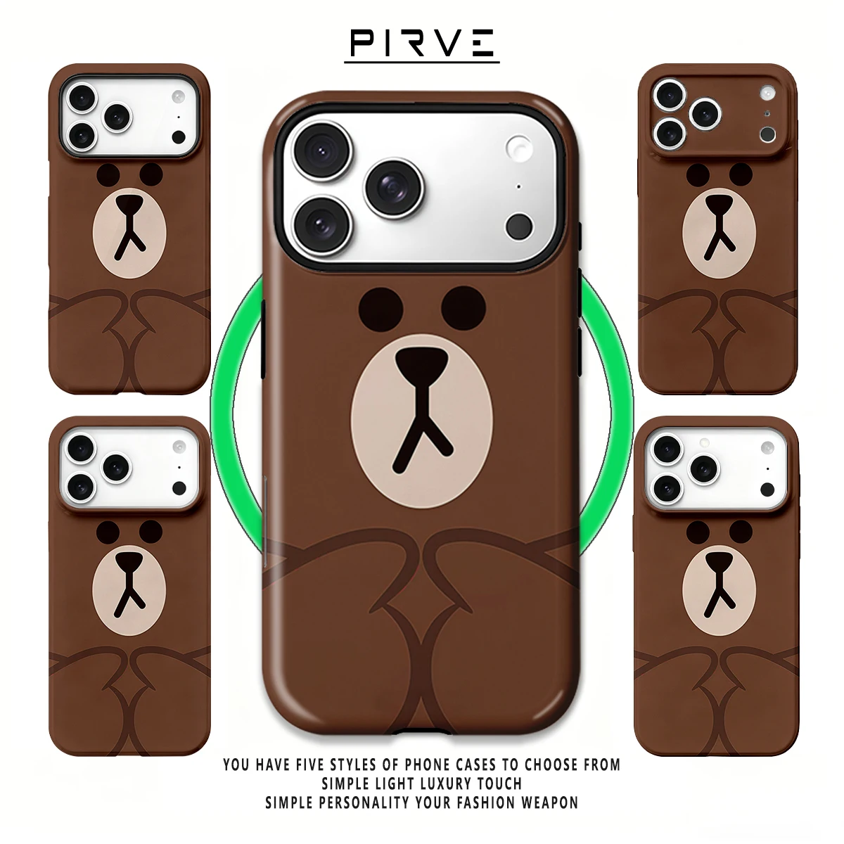Korea Film Handyhülle für iPho – Phone Cases Brown Bewertung und Preis