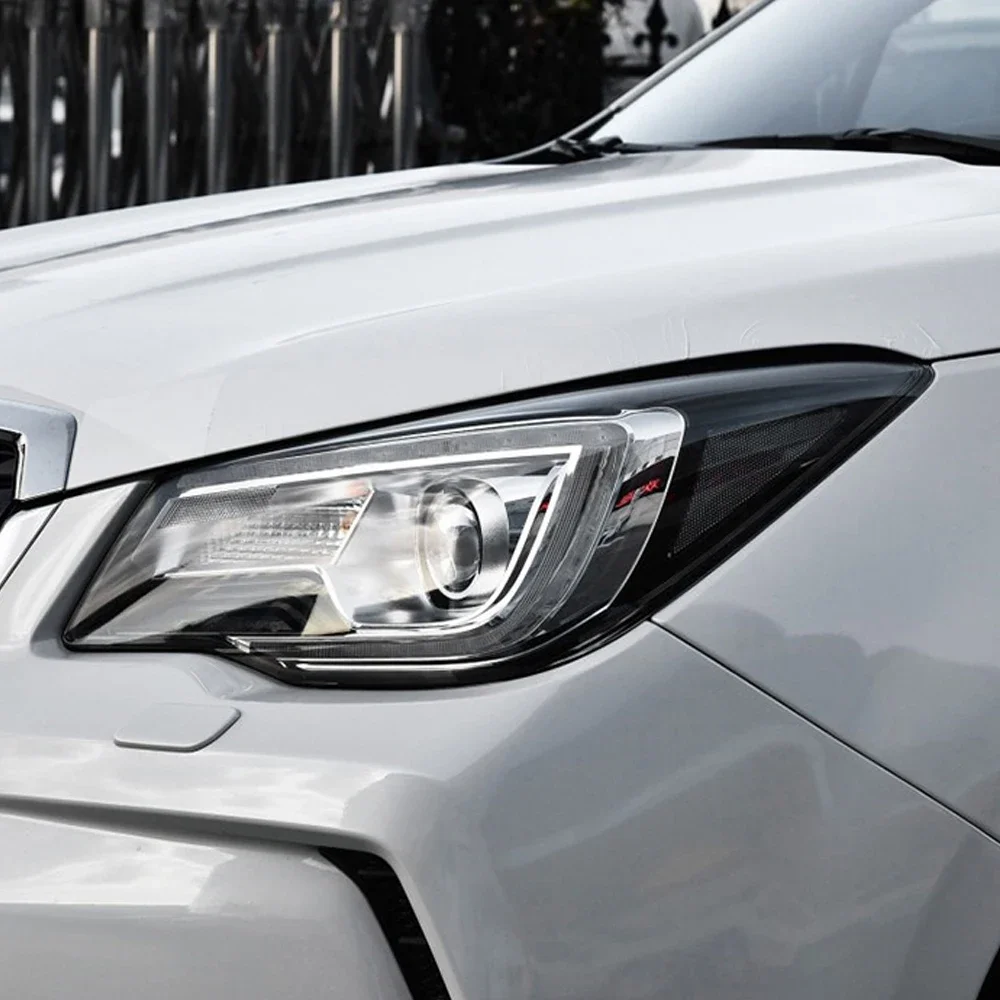 Bild 7: Für Subaru Forester 2013-2015 Scheinwerfergehäuse Linse Scheinwerferabdeckung Transparenter Lampenschirm Frontscheinwerfer Plexiglas