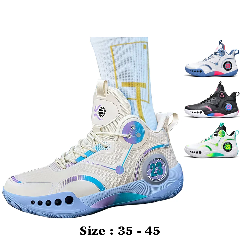 

High quality men casual sport shoe woven digital print 2025 size 35 44 45 outdoor running basketball sneakers shoe blue black