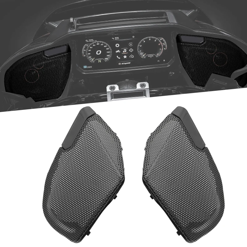 

Аксессуары для мотоциклов для Harley Touring CVO Road Glide Street Glide 2023-2025, передний обтекатель, решетка динамика, сетчатые чехлы