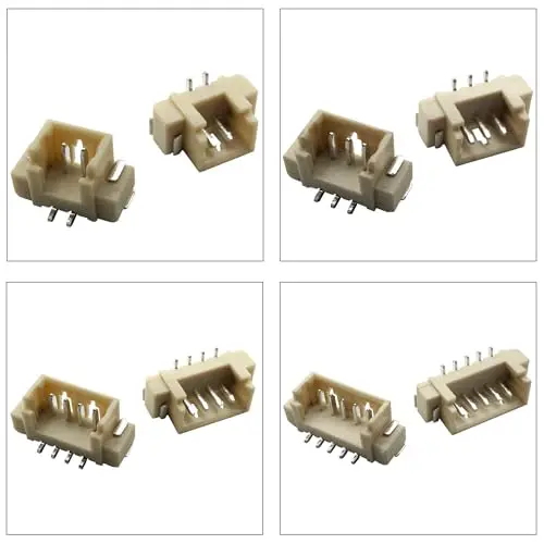 

PicoBlade 1.25mm SMT Header MX1.25 2–12 Pin Through Hole Top Type Vertical Header for Electronics DIY Projects PCB Mount
