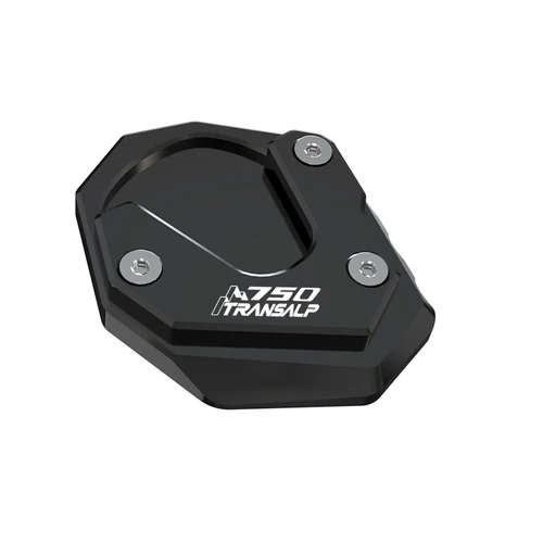 Imagen 2 del producto XL750 TRANSALP soporte lateral para motocicleta extensión de caballete placa de soporte ampliar para Honda Transalp 750 XL 750 2023 2024