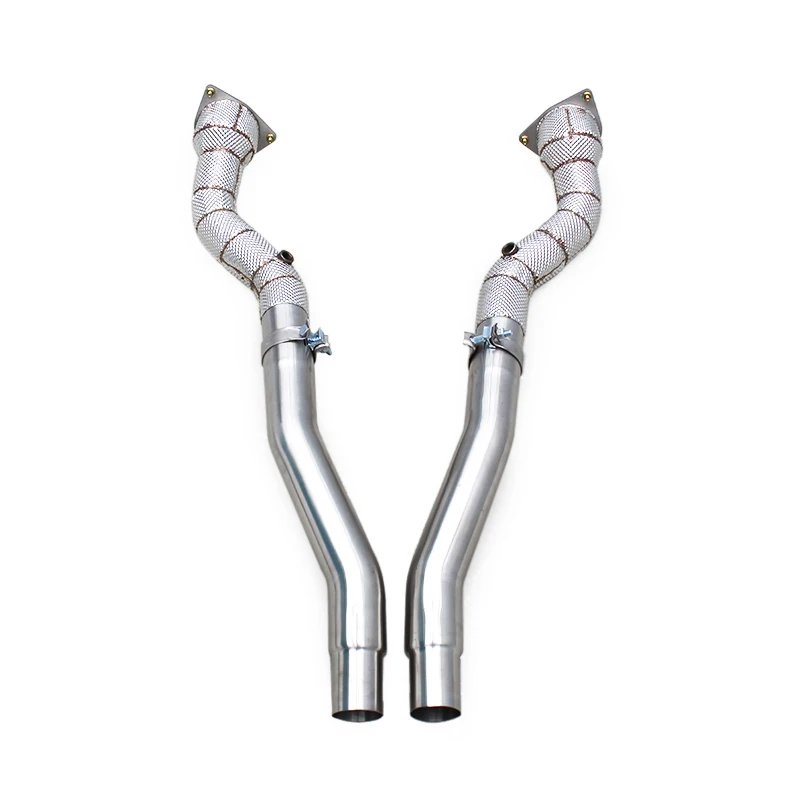 Race High Performance Free Flow Downpipe In Stock For Ferrari FF/GTC4 Lusso 6.3L V6 2011- Straight-through Exhaust Header
