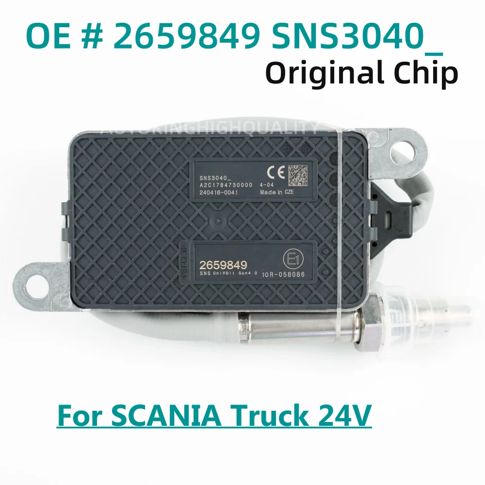 OEM SNS3040 2659849 Sensor de óxido de nitrogênio de alta qualidade forNGK Sensor Nox para Scania 2294290 2064768 2247380 2296800