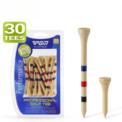 PGM-Camiseta de bambú para Golf, longitud de Pin de bola de altura ajustable, artículo de marca de profundidad, QT030
