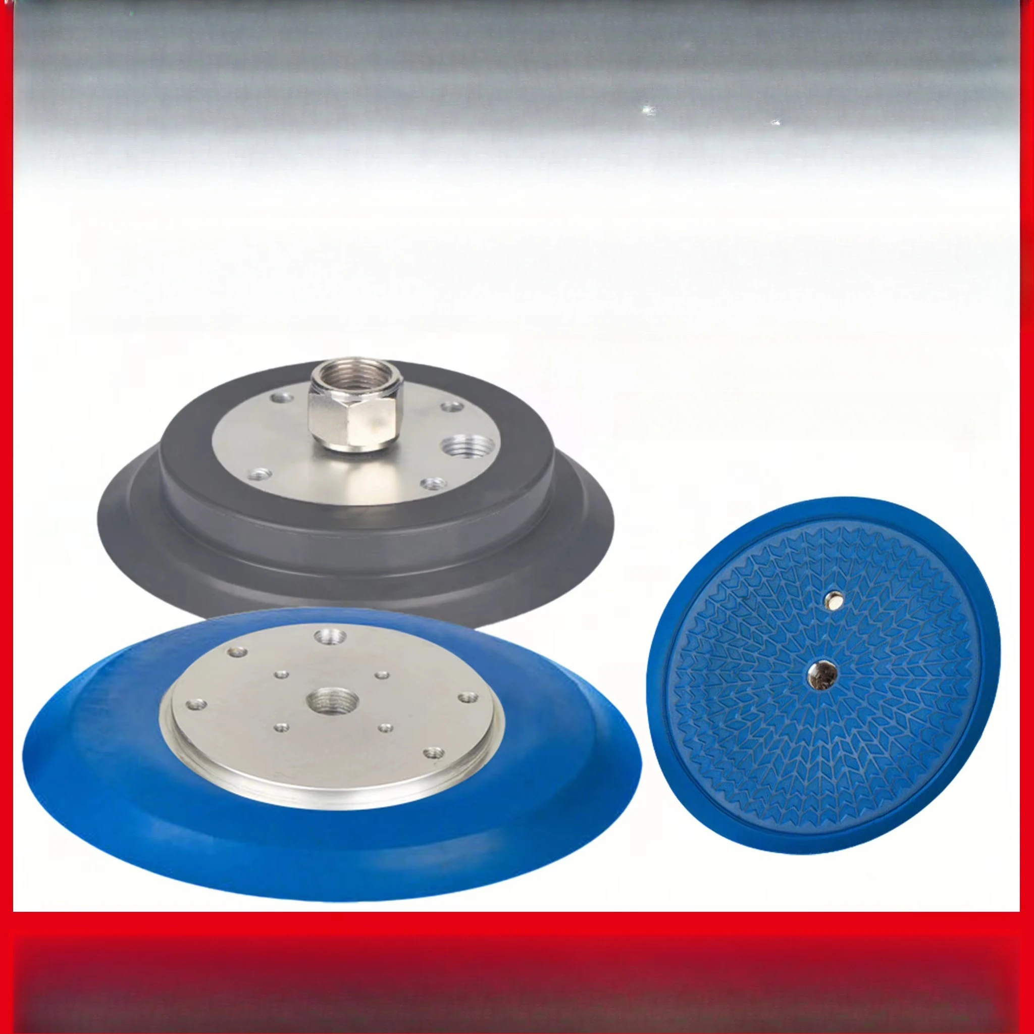 The flat vacuum suction cup can grasp the smooth parts of the floating glass and coated glass plastic surfaces on solar panels