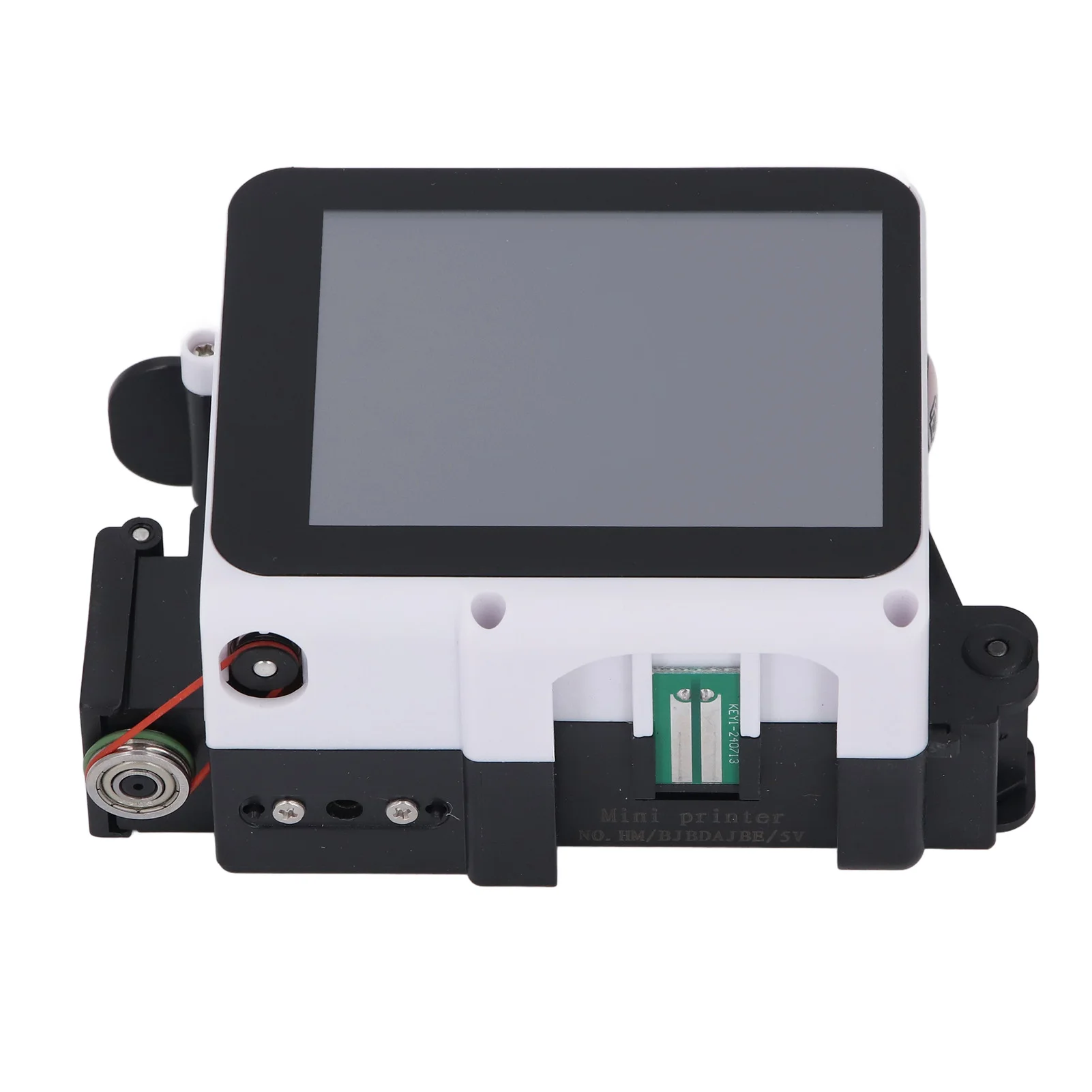 Handheld Mini Printer Portable 12.7mm Inkjet Printer Barcode Date Label Printer Accuracy 1-3 Lines 300-600DPI Adjustable