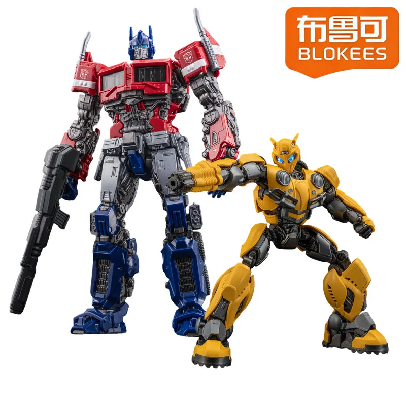 BLOKEES Building Blocks Transformer champion class model kit movie 6 Transformers: Bumblebee Optimus Prime Action Figures