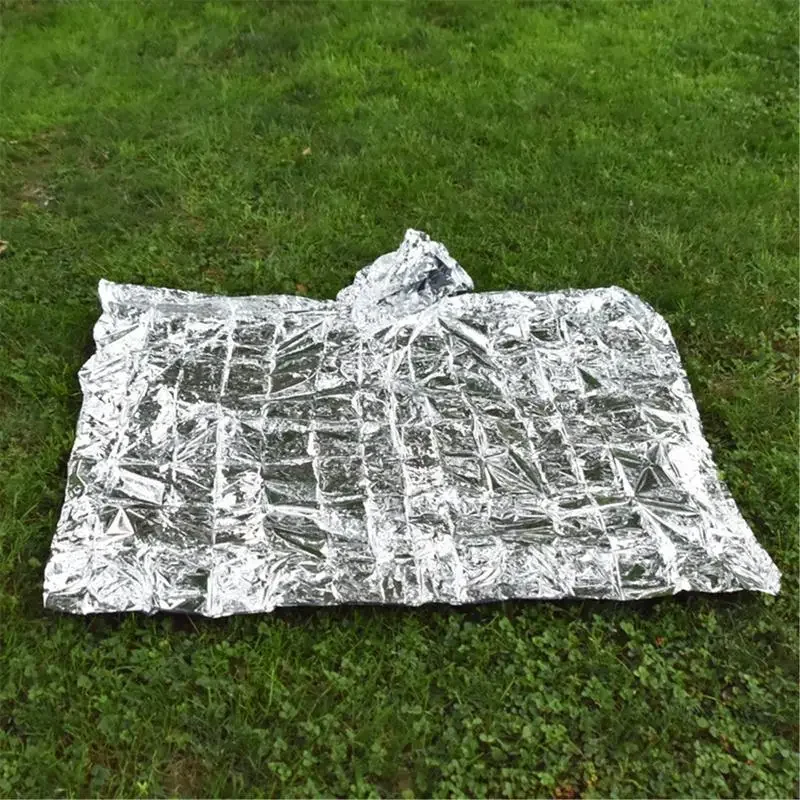 Multifunctional Raincoat Waterproof Rain Coat Survival Poncho Outdoor Camping Tent Mat For Outdoor Hunting Hiking