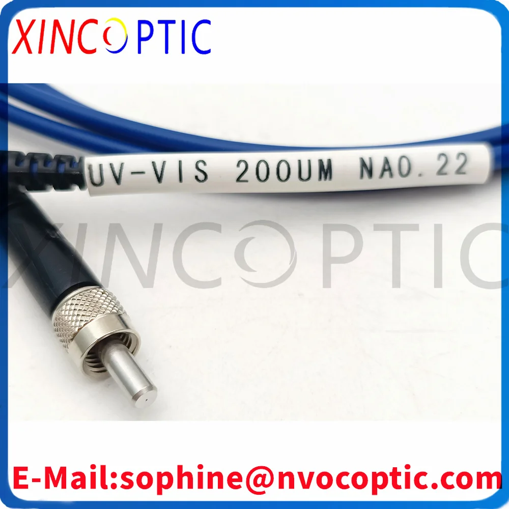 

SMA-SMA SUH200/220um Quarts Волоконно-металлический наконечник MM SX UV 200-1100 нм, 0,22NA Круглый 3,0 мм бронированный синий оптоволоконный патч-корд