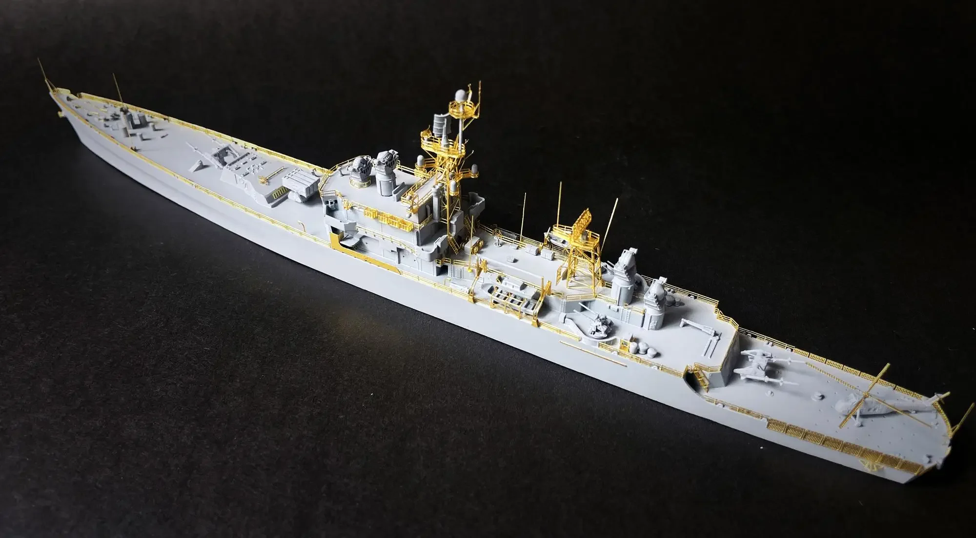 EVMODEL S099 1/700 DLGN-25/CGN-25 USS Bainbridge Destroyer Leader or Frigate