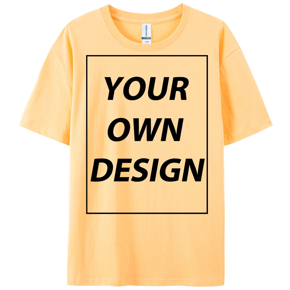 Man Vrouw Aangepaste Foto T-shirt Zomer Katoen Korte Mouw Comfy Soft Tee Top Eenvoudige Cool Streetwear Mode Casual Kleding