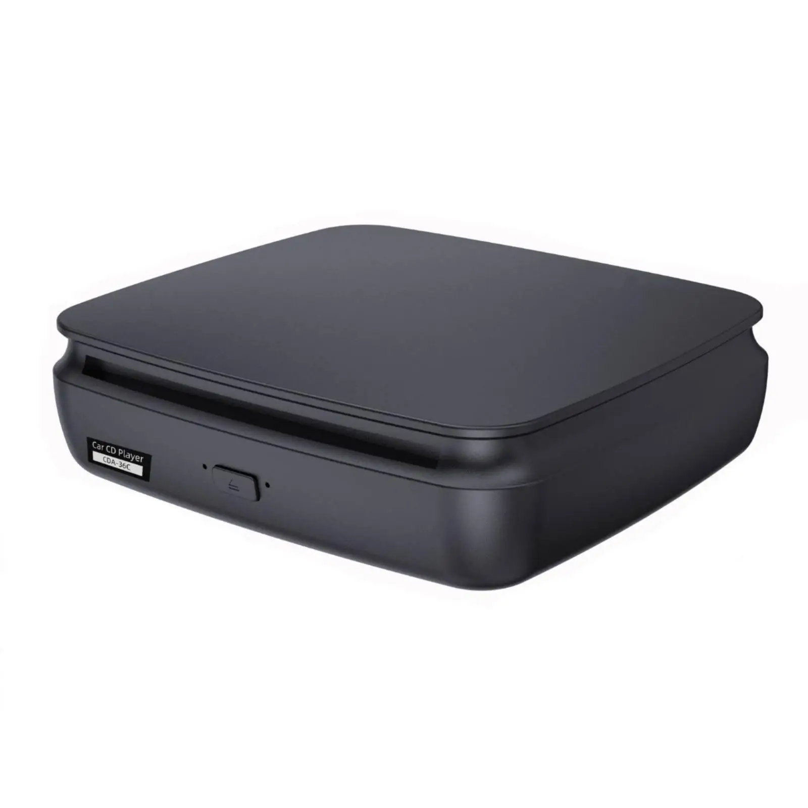 Portable Vehicle Cd Player ABS Plastic Car Audio Player with USB Cable for in Car Disc Player