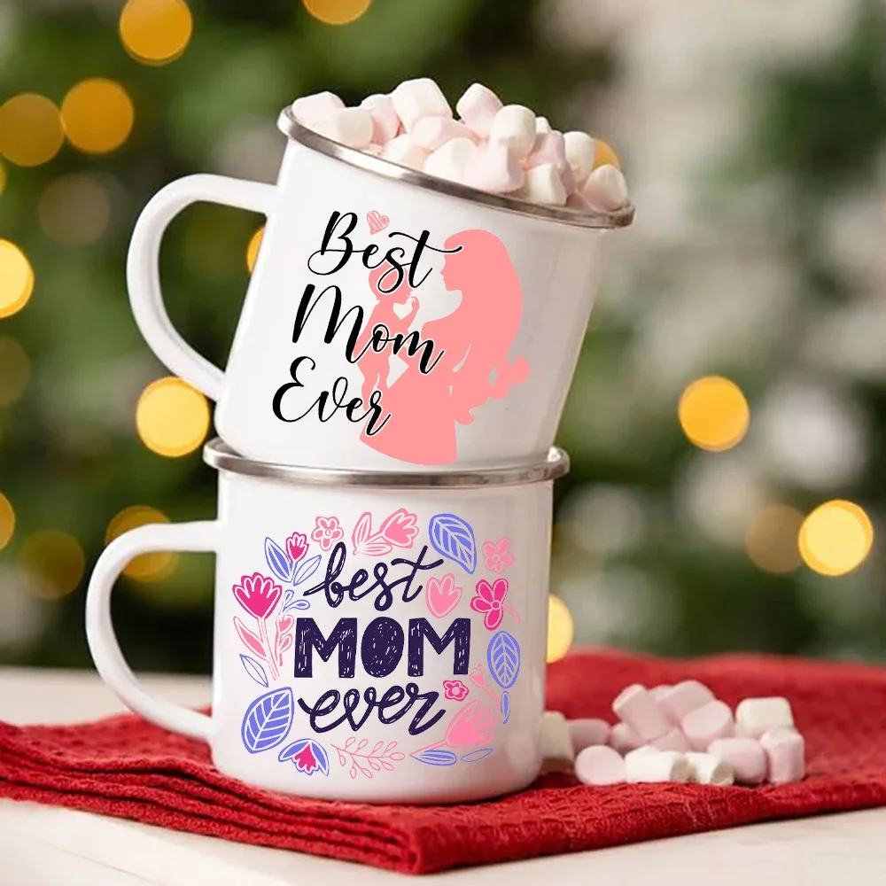 Mothers Day Gift for mom Mommy Birthday Gifts Best Mom Ever Mug Mommy Coffee Mugs Mother drink cup tea enamel cups