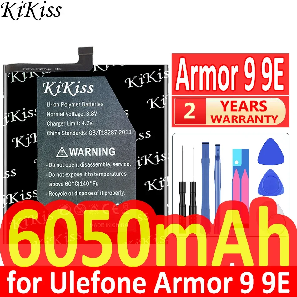 KiKiss Battery For Ulefone Armor 11 11T 10 9 9E 8 7 6 5 5S 3 2 5.0 inch Armor11 Armor11T Armor10 Armor9 Armor8 Armor6 Armor5