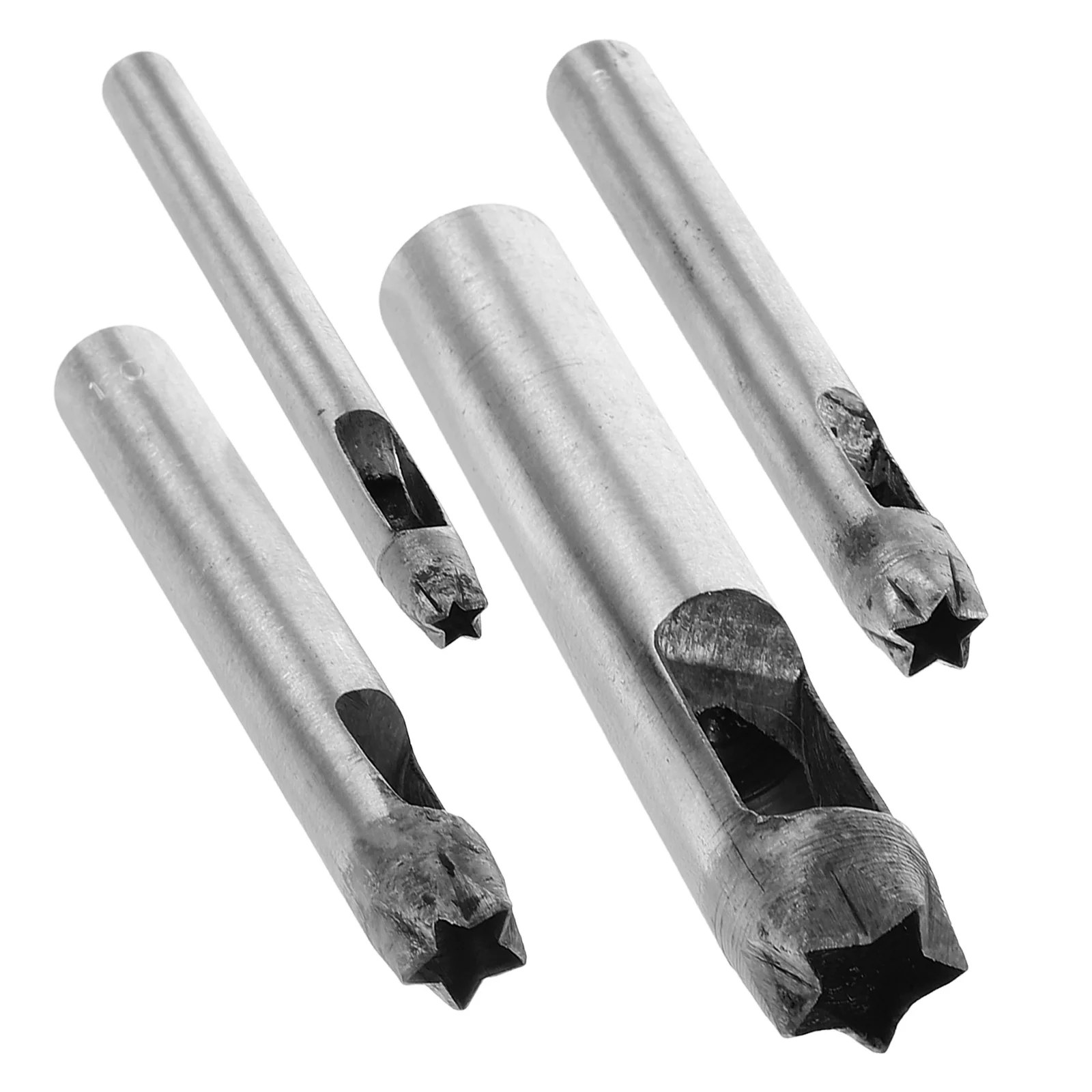 

4Pcs Star Hole Punch Tool Set Steel Belt Puncher DIY Leathercraft Hole Puncher for Belts Fabric Crafts