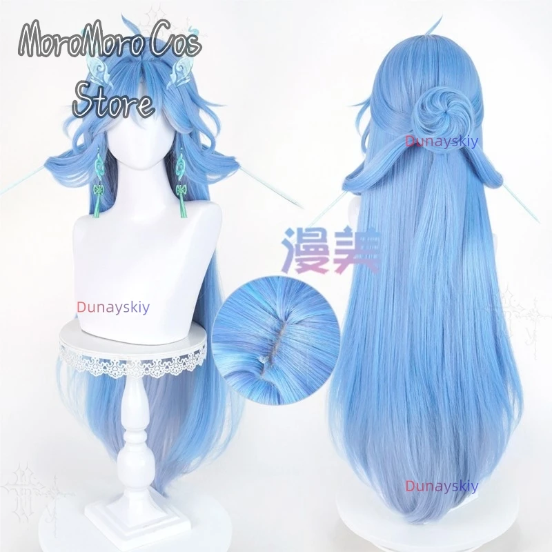 Wuthering Waves Qingxiao Full Set Hair Ornament Earrings Two Dimensional Game Costume Cosplay Accessory Comic Con Show view 4