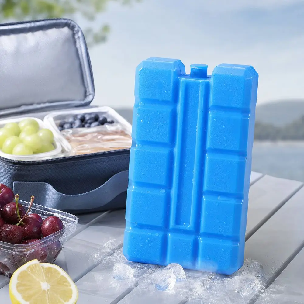 Reusable Gel Freezer Ice Blocks Keep Fresh No Water Injection Ice Box Wear Resistant Long Lasting Cooling Picnic Cooler Box