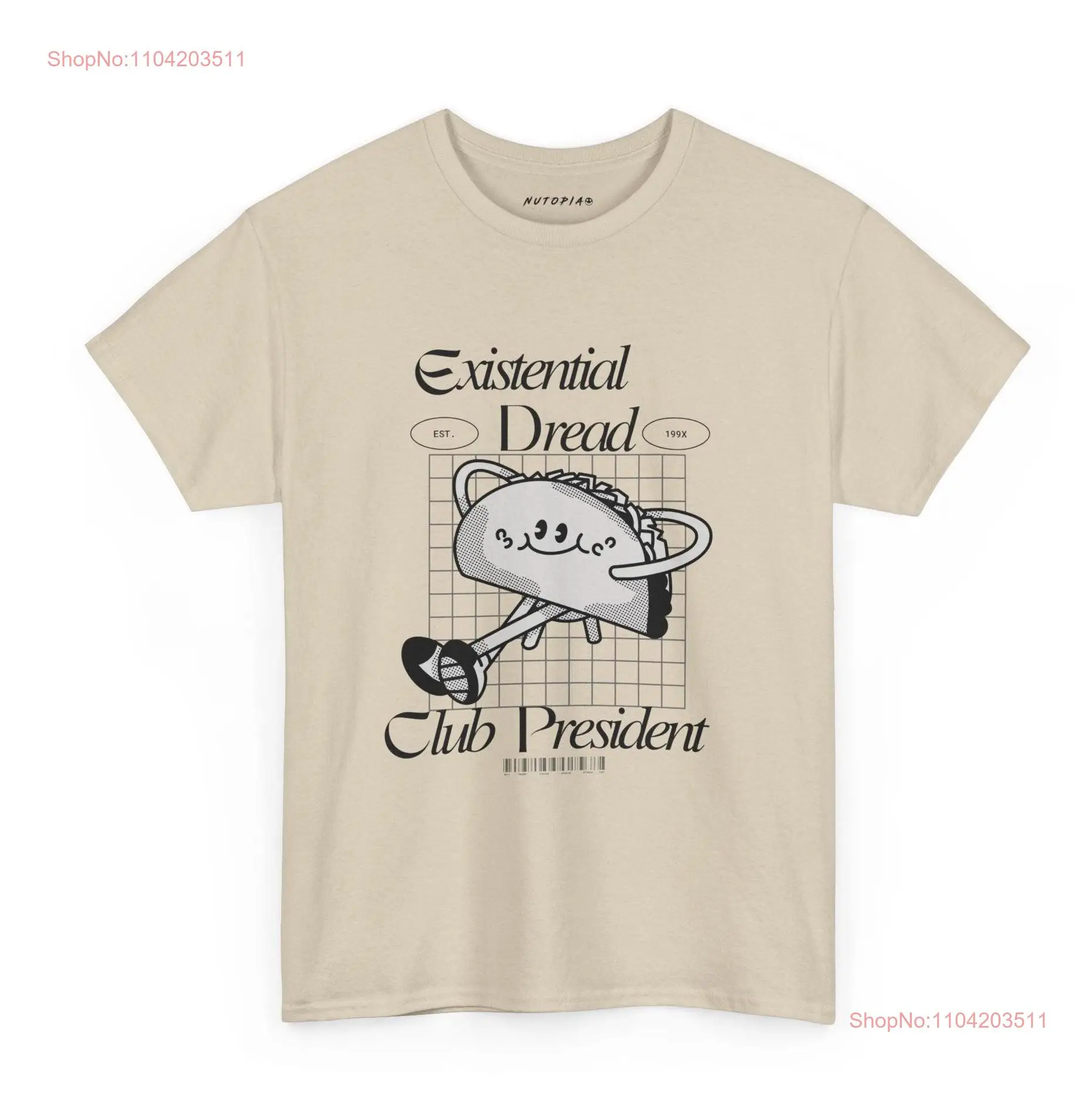 Existential Dread Heavy Cotton T Shirt long or short sleeves