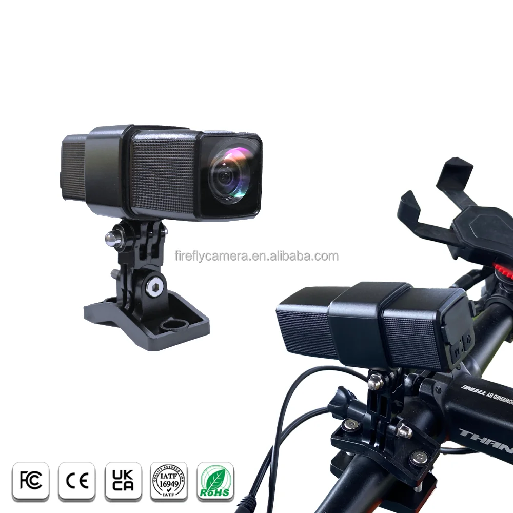 Top Sale 8MP Full HD Bike Camera Waterproof Anti-Shake Action Helmet Camera Wide-Angle Manual Remote Controller for Motorcycles