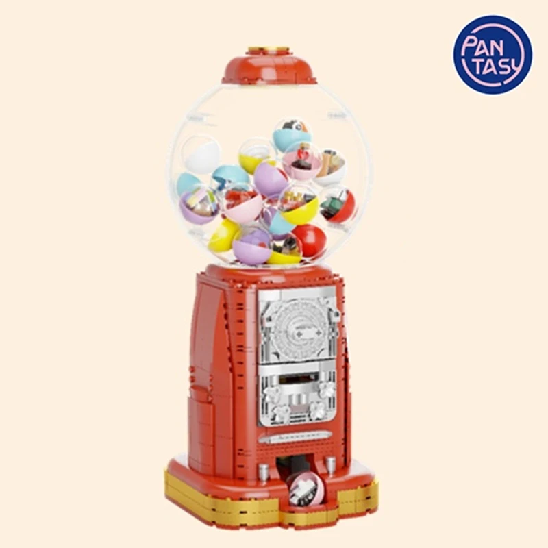 Creative Expert MOC Pantasy 85016 Gumball Machine Coin Raffle Machine Model 1000PCS Building Blocks Brick Puzzle Toys for Gift