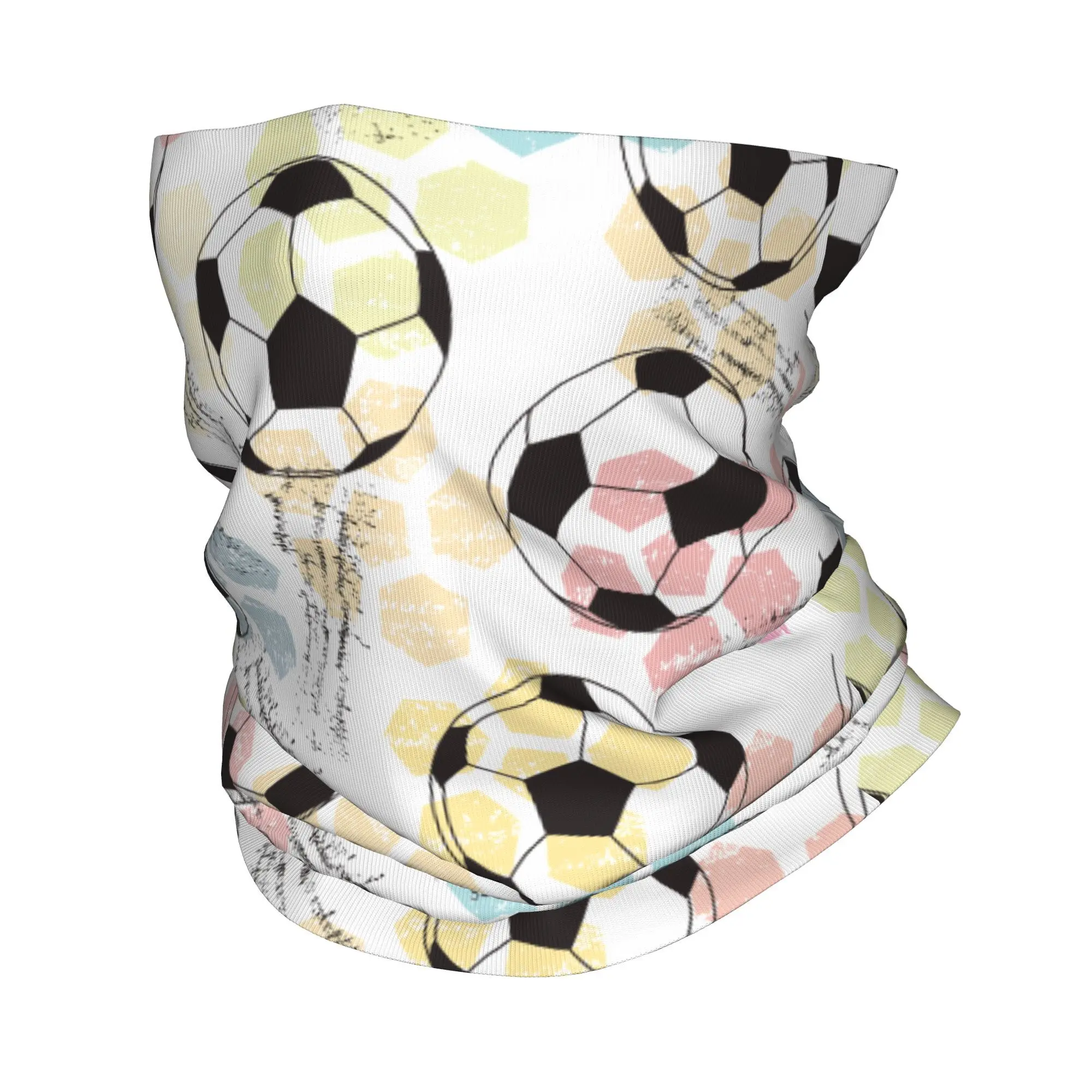 

Футбольный мяч с героями мультфильмов, футбольная бандана, гетры с принтом, Балаклава, маска, шарф, многофункциональный для мужчин, женщин, взрослых, моющийся