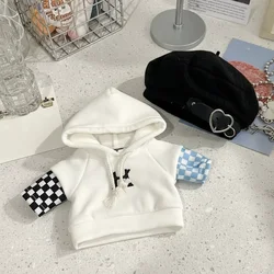 20cm Cotton Doll Clothes Pretty Dress Outfit Cute Hoodie Casual Suit Plush Toys Dress Up Clothing Girls Brithday Gift