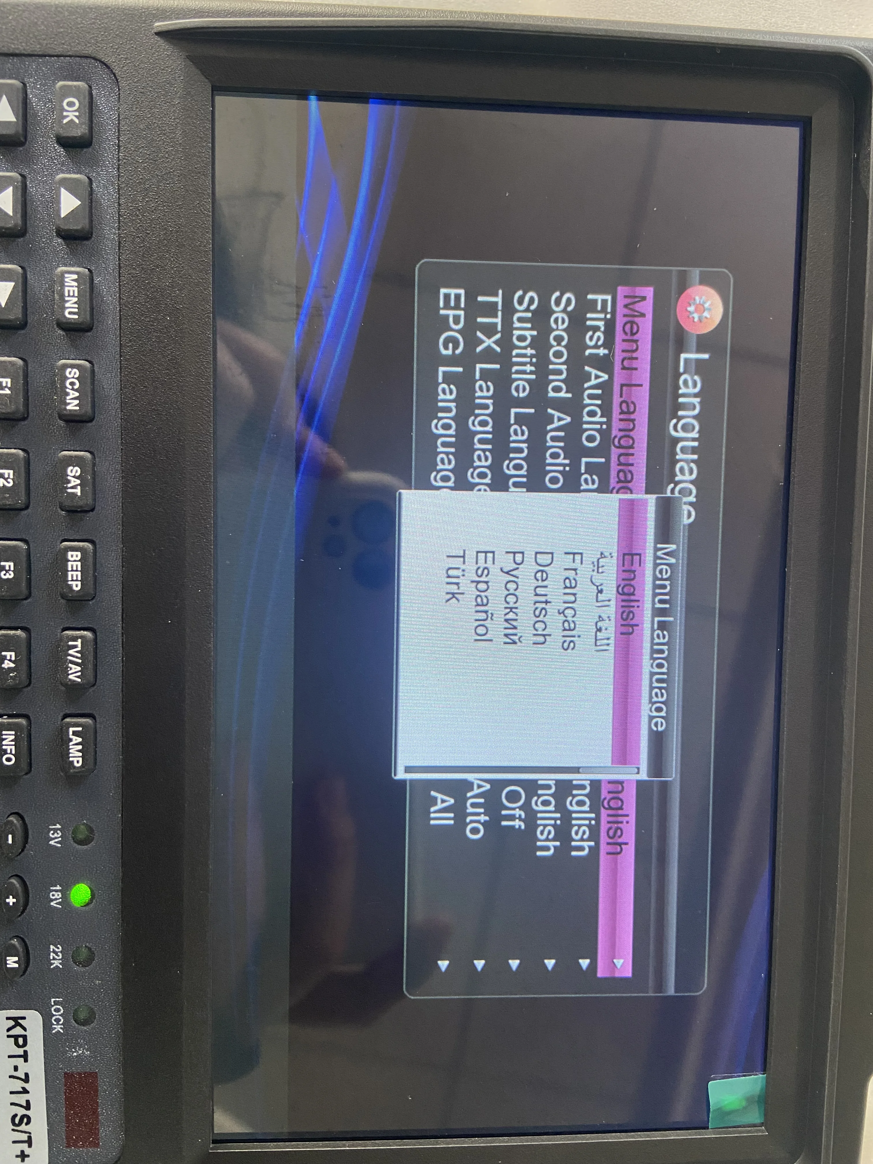 KPT-717ST AHD DVB-S2 DVB-T/T2 DVB-C كومبو اختبار cctv كاميرا الأقمار الصناعية مكتشف متر مقابل satlink st-5150 6933 gtmedia v8 مكتشف 2