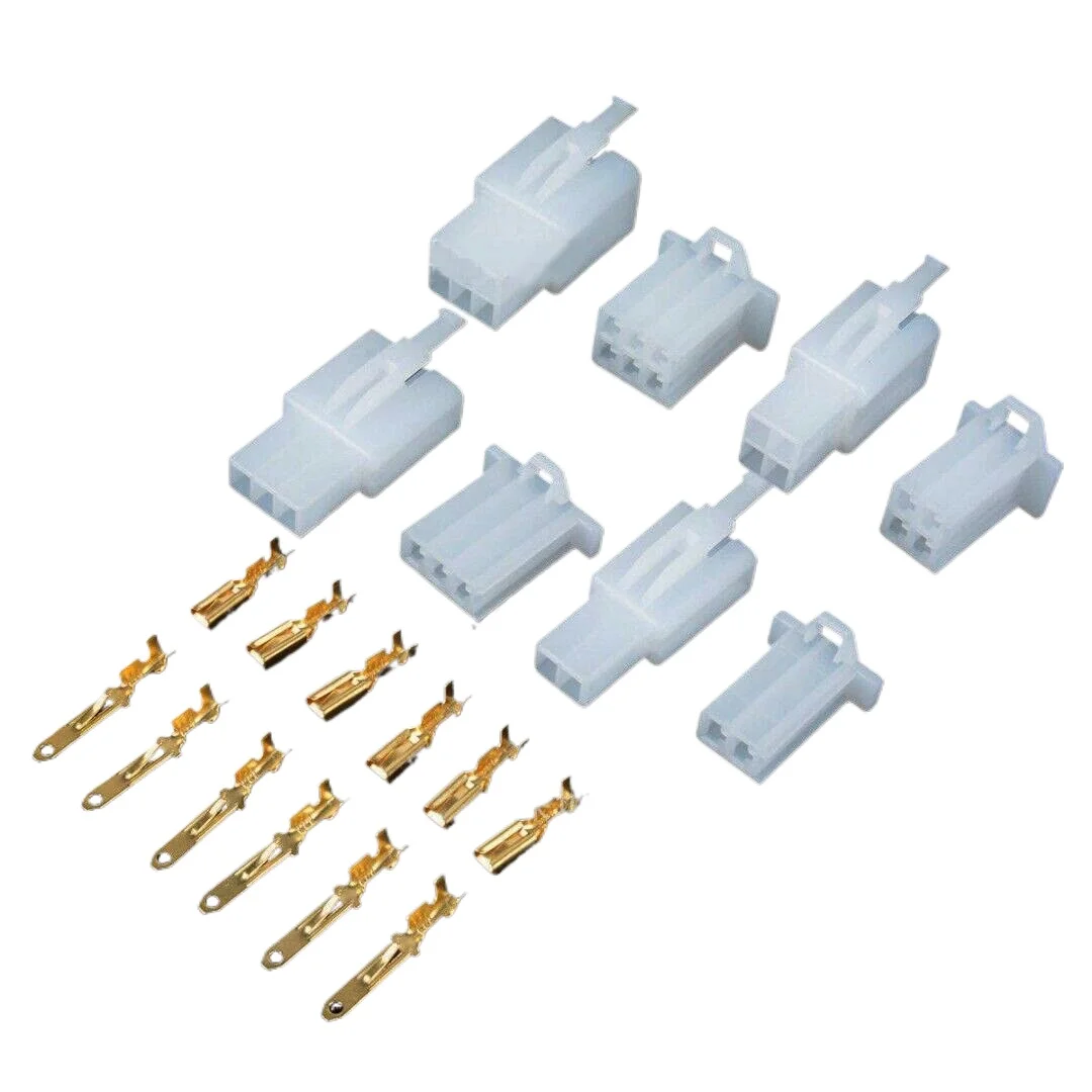 380Pcs Connector Terminal Kit for Car Motorcycle Electrical 2 3 4 6 Pin Male Female Terminals