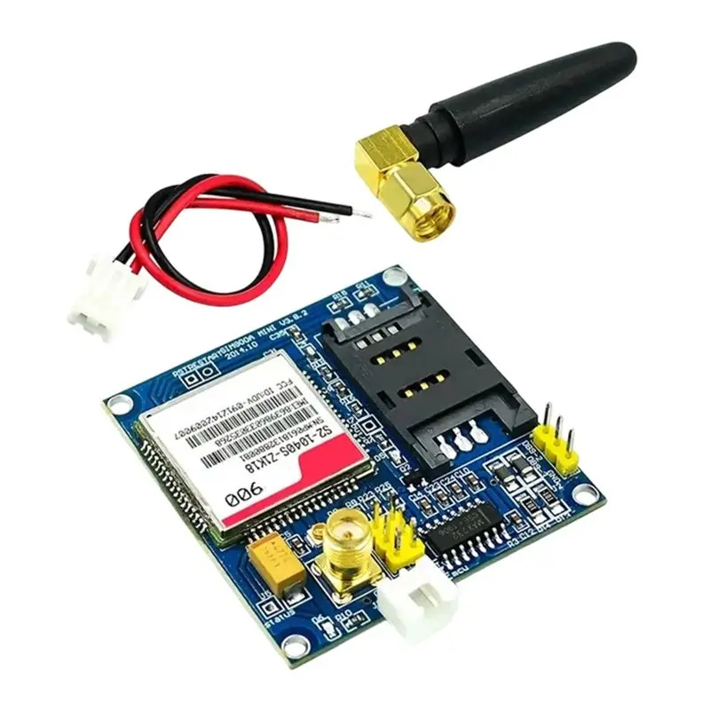 [LXYA68Z!] GSM Module SIM 900 V4.0 Kit Wireless Extension Module Antenna GPRS Board Tested Worldwide Store