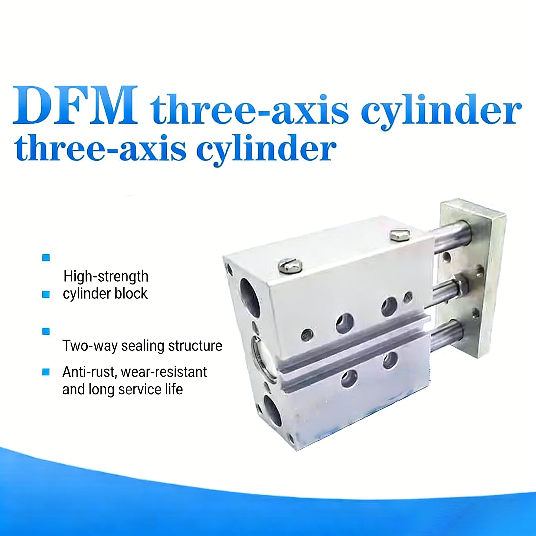 

Guide Rod Cylinder DFM12 16 20 25 32 40 50 63-25-50*100-160B-P-A-GF-KF