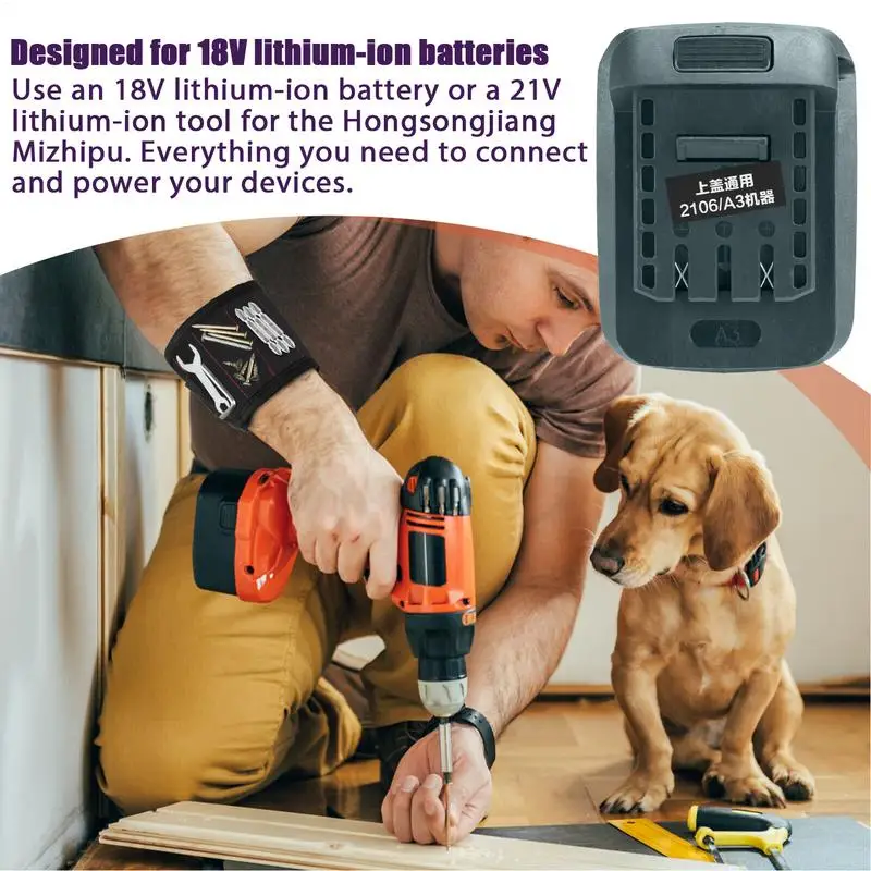 أداة محول البطارية أداة محولات البطارية محول بطارية قوي محول بطارية ليثيوم محول بطارية محمولة 18 فولت