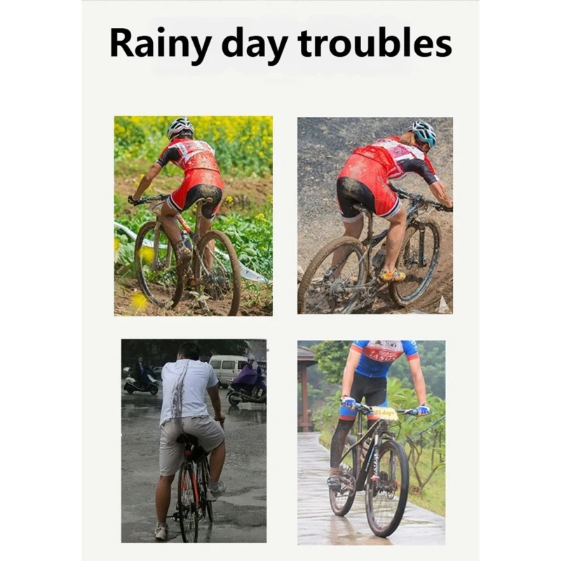 Mud Guard Folding Bikes Mudguard Bicycles Mudguards for Front and Rear Mounting