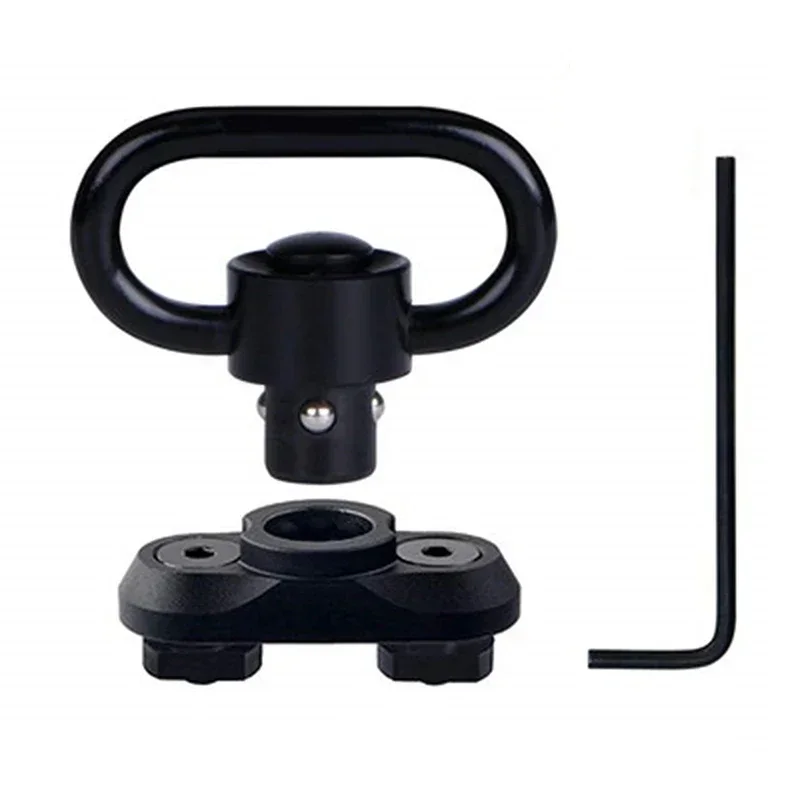 

1.25" Sling Mount Swivel Stud Mount Adapter for Mlok Rail Quick Release QD Ar15 Sling Mount Adapter Hunting Gun Accessories