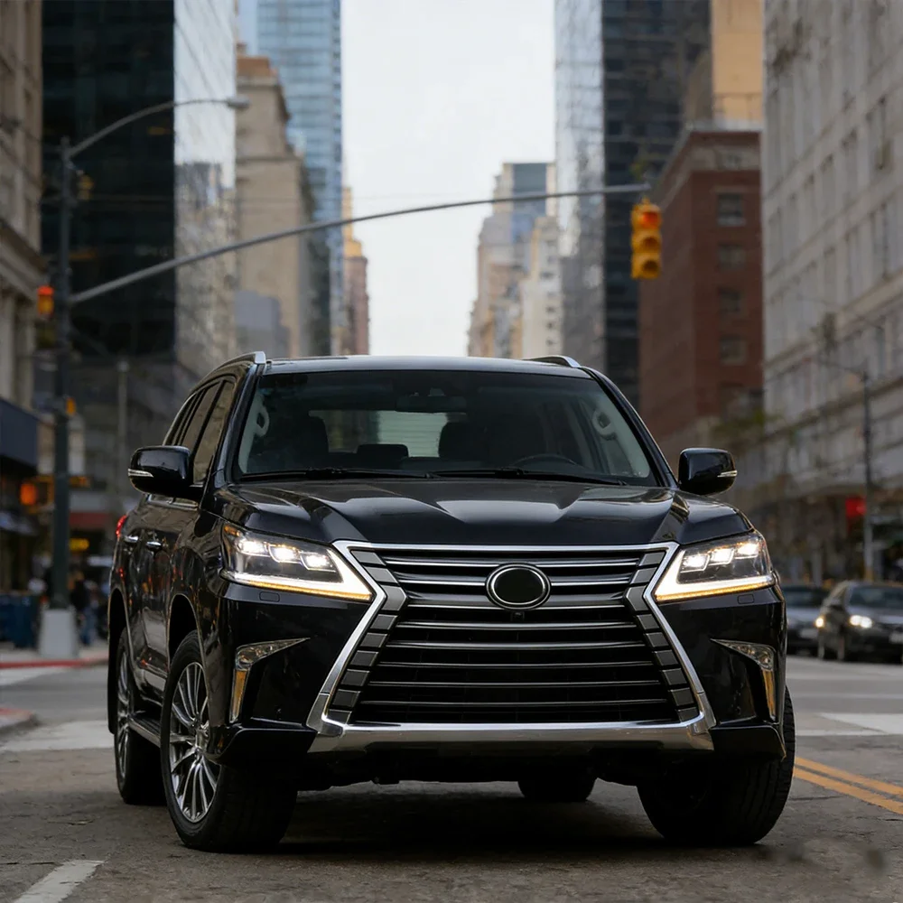 

Car Front Lamps For Lexus LX570 2016-2019 LED Auto Headlight High Configure Projector Lens Tool Accessories Plug and Play