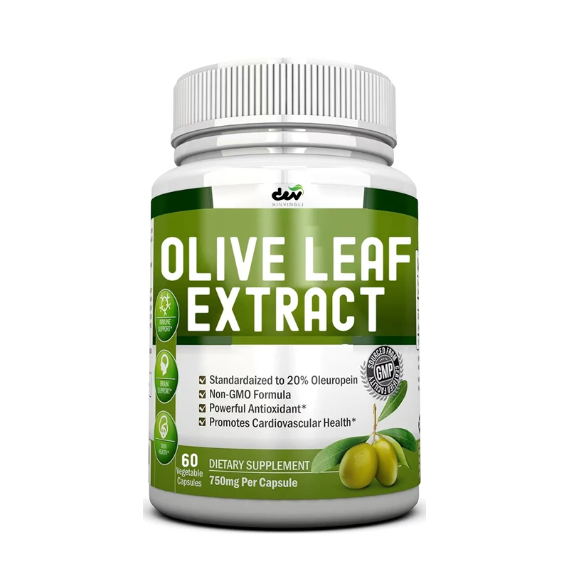 

Экстракт листьев оливы - 750 мг, 20% оливкового масла - формула без ГМО, мощный антиоксидант, высококачественный, полученный из чистых листьев оливы.