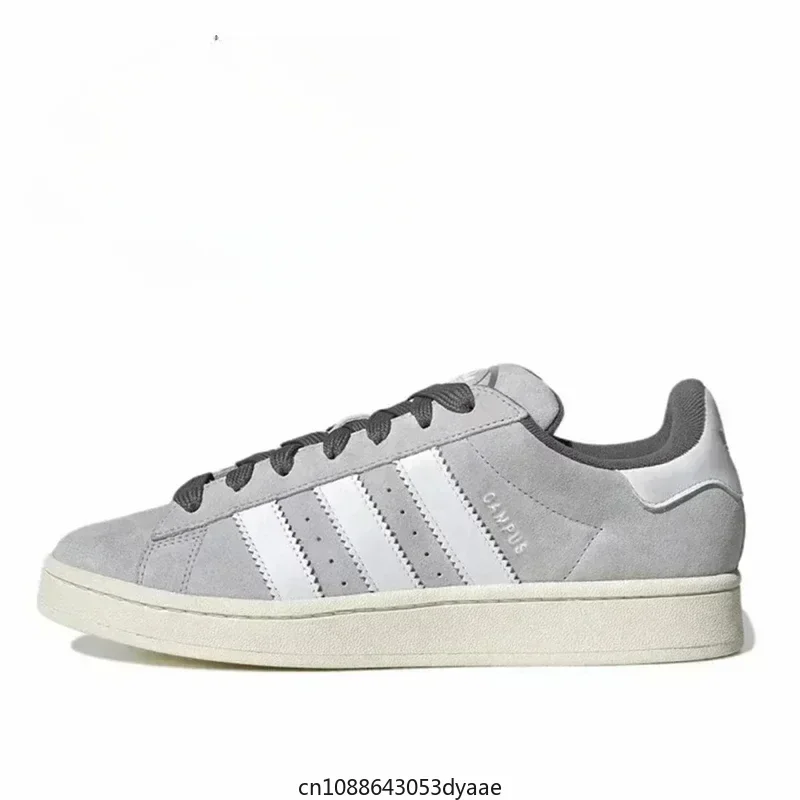 Adidas Originals Campus 00s Grau Herren Damen Skateboardschuhe Rutschfeste Outdoor-Sportarten Adidas Sneakers HQ8707