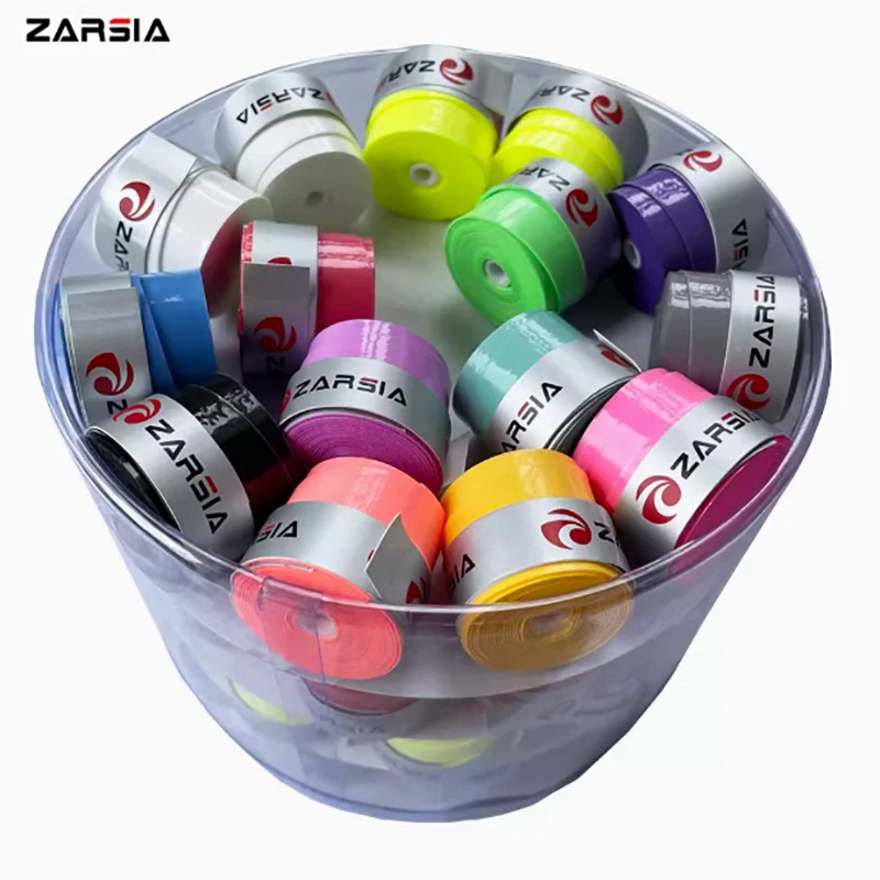 ZARSIA Super klebriges, dünnes Tennis- und Badmintonschläger-Handkleber-Schweißband, verschleißfest,