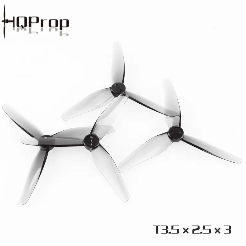 10Pairs HQProp T3.5X2.5X3 3.5inch Propeller 3525 1.5mm Shaft 3-Blade Props For iFlight iH3 RC DIY FPV Racing Drone HQ Prop