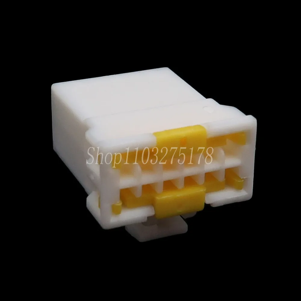 1 Set 12 Pins Mg610376 Auto Kabel Connector Draad Elektrische Plastic Behuizing Socket Met Aansluitingen