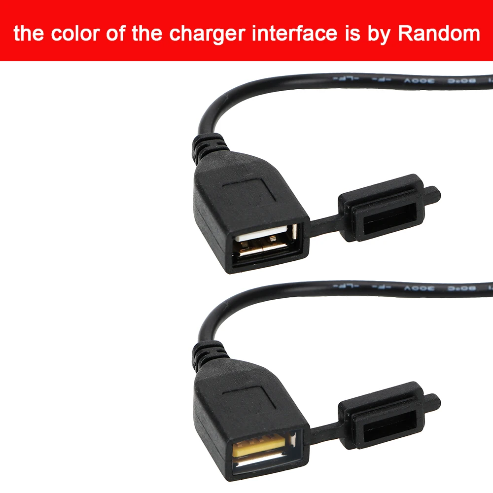 دراجة نارية مقبس USB للهاتف GPS منفذ USB USB محول دراجة نارية المقود شاحن مقبس إمداد الطاقة تيار مستمر 5 فولت 2A محول