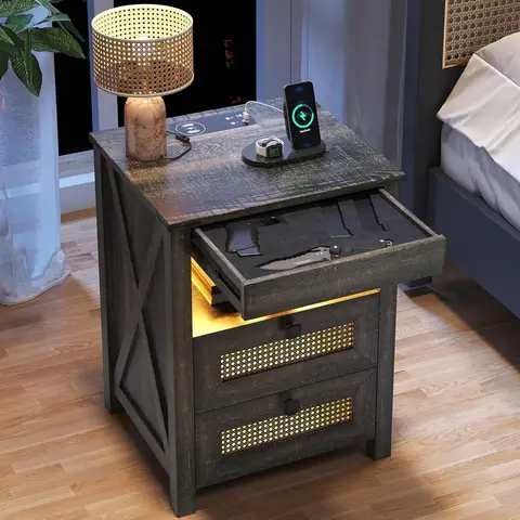 10 best sales बेडरूम के लिए साइड टेबल - №8