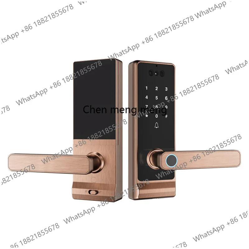 All-through lock Single tongue wooden door Smart, fingerprint, replacement spherical lock