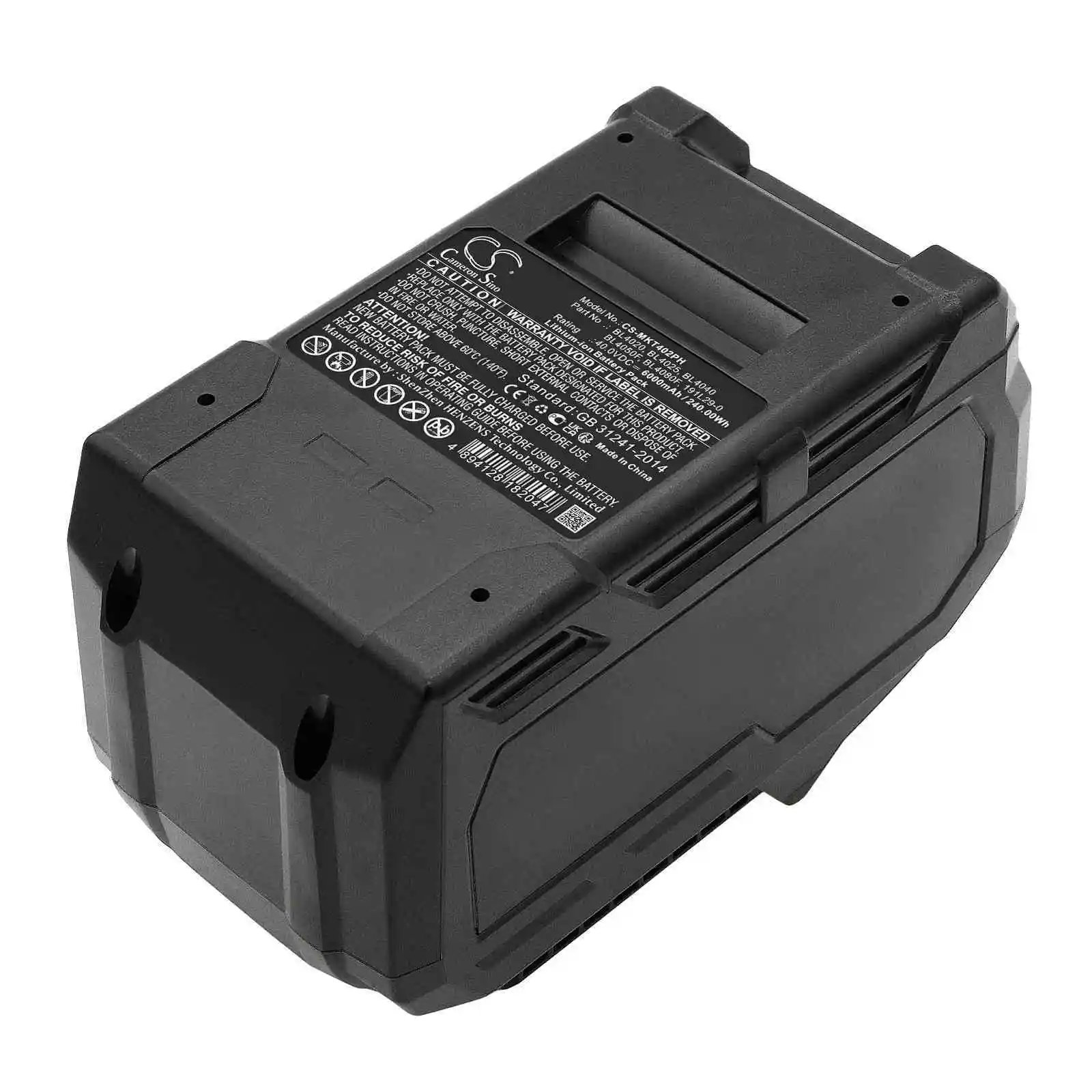 BL4020 191L29-0 BL4025 BL4040 BL4050F BL4080F BL4030  Battery For   Makita 40V MAX XGT W001G TD001G HR001G HR003G HP001G DF001G