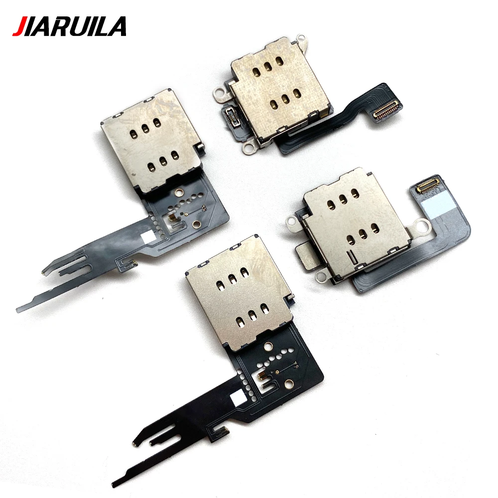 Tested Well For Iphone 15 14 13 12 Pro Max Mini Plus SIM Card Reader Holder Slot Flex Ribbon Cable Connector Board