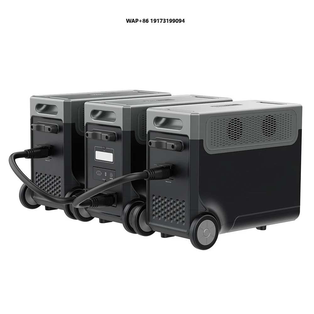 Aferiy P310 3600W Expandable Version with Two extra Battery Unit Emergency Portable Power Station